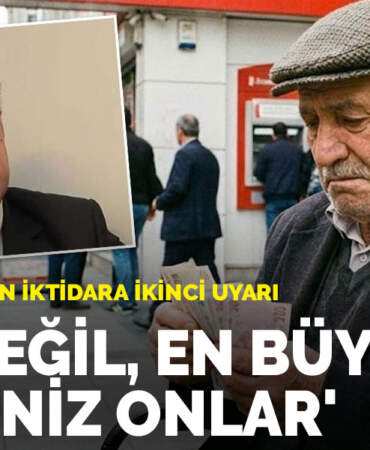 Şamil Tayyar’dan iktidara ikinci uyarı: CHP değil, en büyük rakibiniz onlar