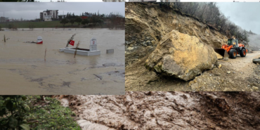Adana ve Mersin’i Kuvvetli Yağış Vurdu… Dereler Taştı, Yollar Kapandı