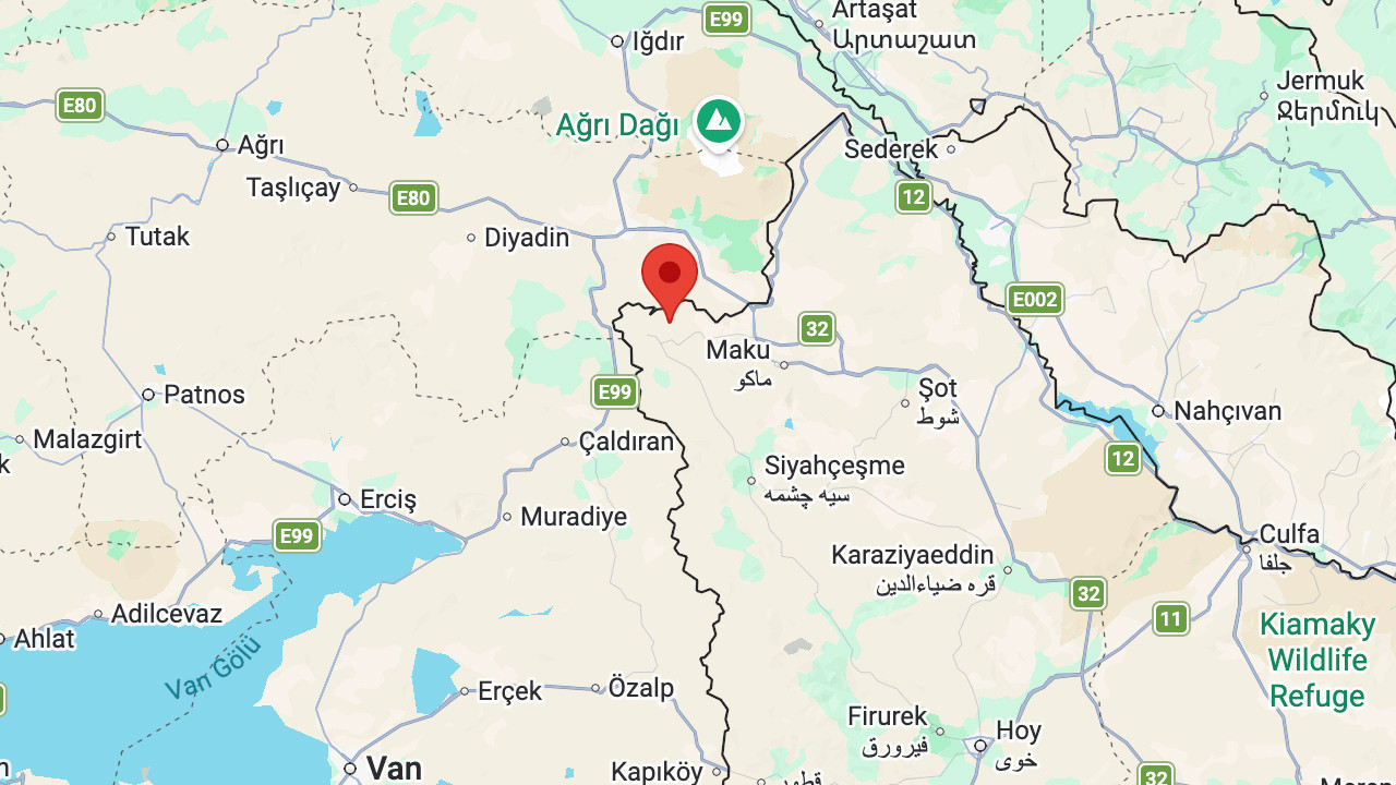 Ağrı’da Korkutan Deprem