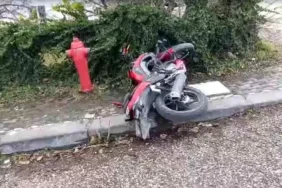 Ankara’da Motosiklet Kazası