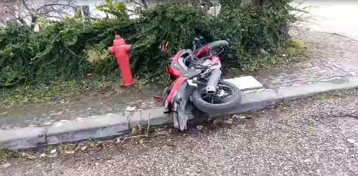 Ankara’da Motosiklet Kazası