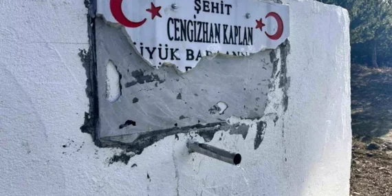 Ankara’da Şehit Çeşmesine Zarar Verildi, Aile Tehdit Edildi