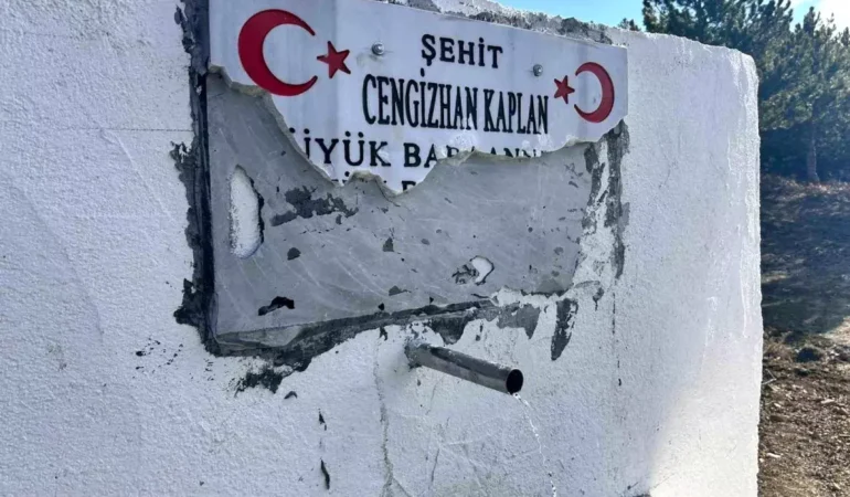 Ankara’da Şehit Çeşmesine Zarar Verildi, Aile Tehdit Edildi