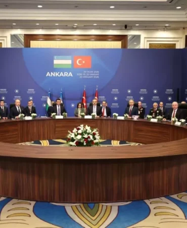 Türkiye-Özbekistan Ortak Toplantısı