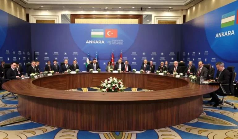 Türkiye-Özbekistan Ortak Toplantısı