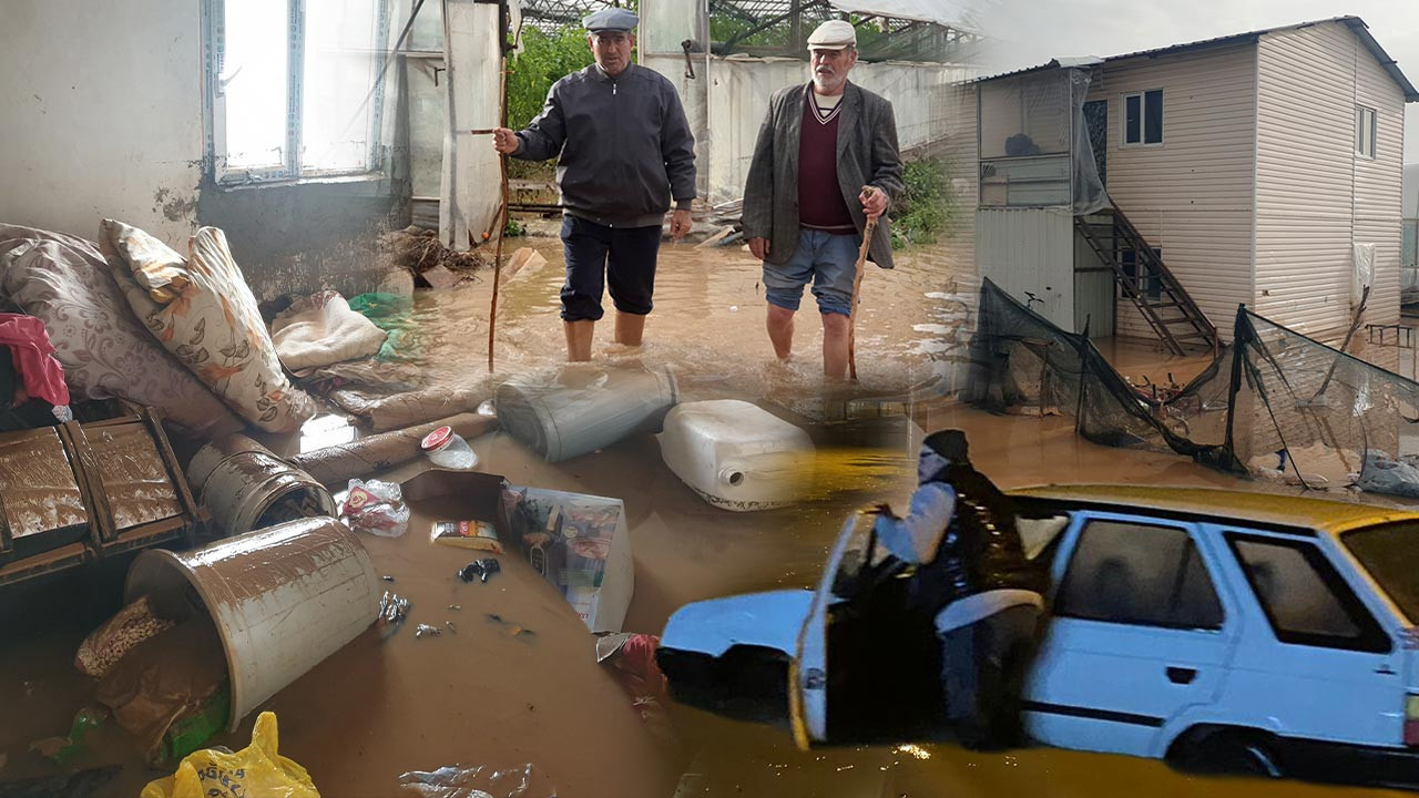 Antalya’yı Sağanak Vurdu: Yollar Kapandı, Ev ve İş yerlerini Su Bastı