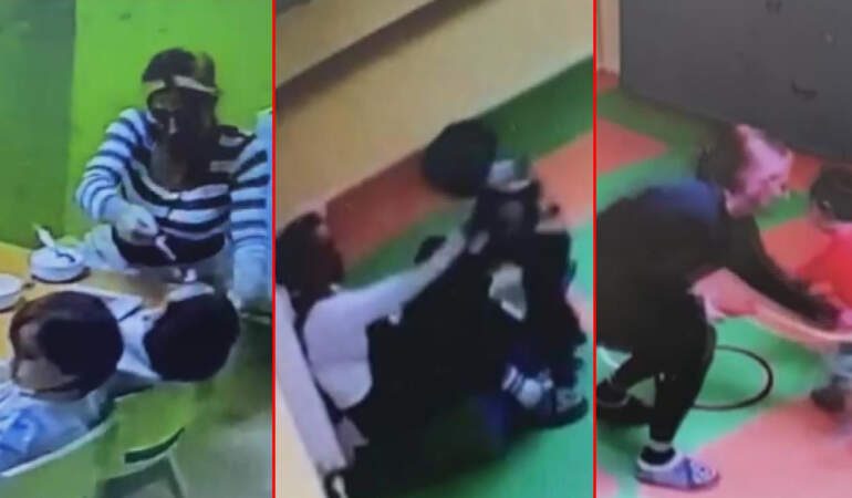 Aydın’da Özel Kreşte Çocuklara Şiddet Skandalı! 3’ü Öğretmen 6 Kişiye Dava Açıldı! Dehşet Anları Kamerada