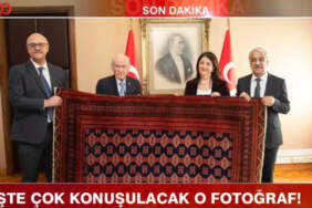 Bahçeli’den tv100’e Özel Açıklama: Öcalan Kilim Hediye Etmiş