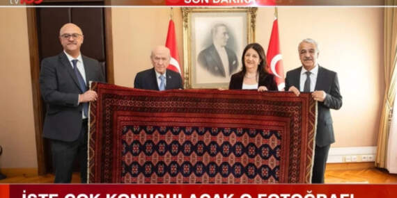 Bahçeli’den tv100’e Özel Açıklama: Öcalan Kilim Hediye Etmiş