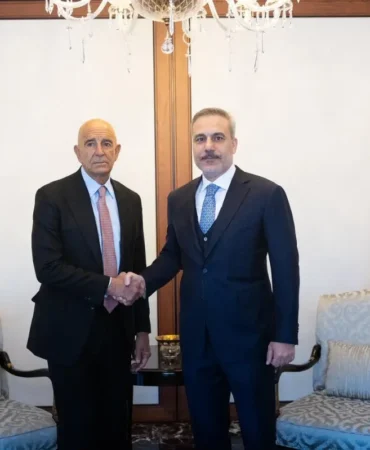 Hakan Fidan, Tom Barrack ile Görüştü