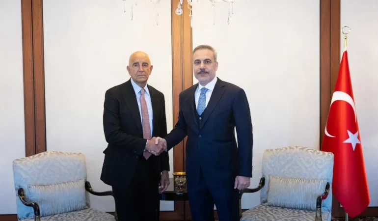 Hakan Fidan, Tom Barrack ile Görüştü