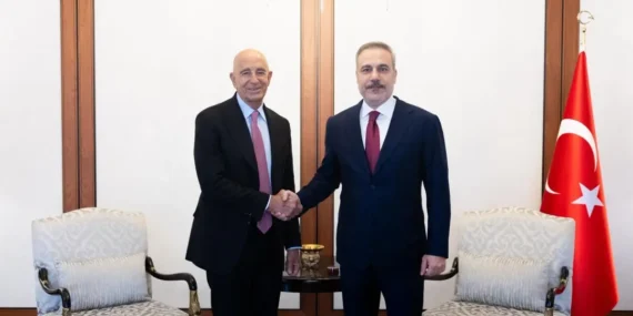 Bakan Fidan, ABD Büyükelçisi Barrack’ı kabul etti