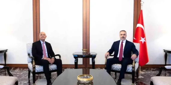 Hakan Fidan ve Tom Barrack Görüşmesi