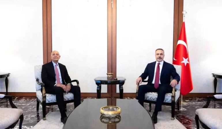 Hakan Fidan ve Tom Barrack Görüşmesi