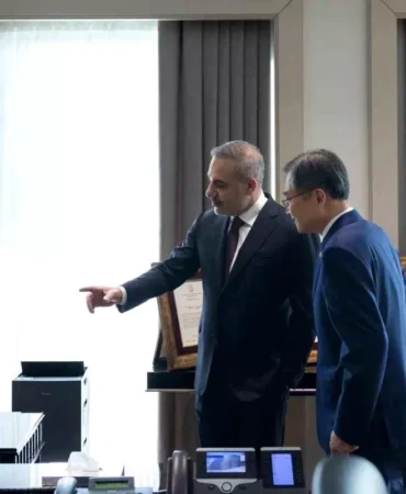 Fidan ve Cho Hyun Ankara’da Görüştü