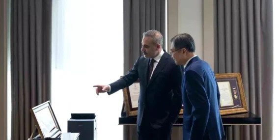 Fidan ve Cho Hyun Ankara’da Görüştü