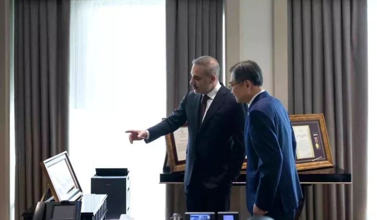 Fidan ve Cho Hyun Ankara’da Görüştü