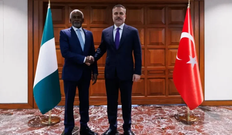 Fidan ve Tuggar Ankara’da Görüştü