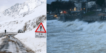 Bakanlık İl İl Uyardı! Çığ, Fırtına ve Sel Geliyor!