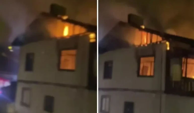 Başkentte korkutan yangın! Çok sayıda eve sıçradı