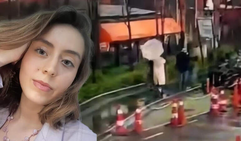 Beyoğlu’nda Fırtına Faciası! Kaldırımda Yürüyen Kadın Devrilen Tabelanın Altında Kaldı