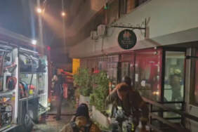 Beyoğlu’nda Korkutan Otel Yangını!