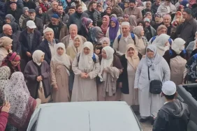 Beypazarı’ndan 42 kişi umre ibadeti için kutsal topraklara uğurlandı