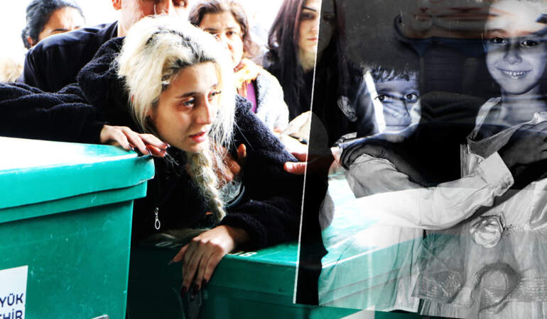 Bir Annenin En Zor Anı… Babalarının Öldürdüğü Ada ve Mert Yan Yana Defnedildi: ‘Onları Kimseye Bırakmam!’