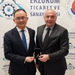 Çin Büyükelçisi Erzurum’da Ziyaretlerde Bulundu