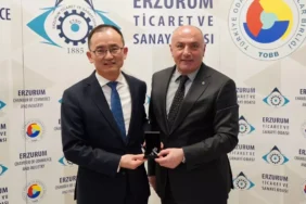 Çin Büyükelçisi Erzurum’da Ziyaretlerde Bulundu