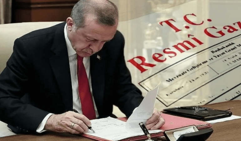 Cumhurbaşkanı Erdoğan İmzaladı: Birçok Bakanlıkta Üst Düzey Atama!