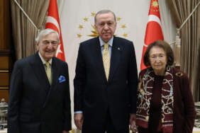 Cumhurbaşkanı Erdoğan, Koç ve Arsel ile Görüştü