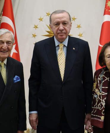 Cumhurbaşkanı Erdoğan, Koç ve Arsel ile Görüştü