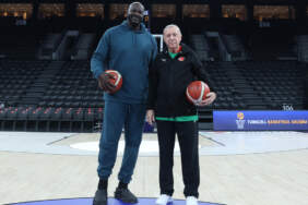 Cumhurbaşkanı Erdoğan, NBA Efsanesi Shaquille O’Neal ile Parkeye Çıktı