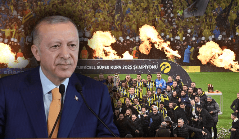 Cumhurbaşkanı Erdoğan’dan Fenerbahçe’ye Tebrik