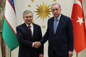 Cumhurbaşkanı Erdoğan’dan, Özbekistan Cumhurbaşkanı Mirziyoyev ile Ortak Açıklama