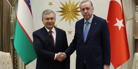Cumhurbaşkanı Erdoğan’dan, Özbekistan Cumhurbaşkanı Mirziyoyev ile Ortak Açıklama
