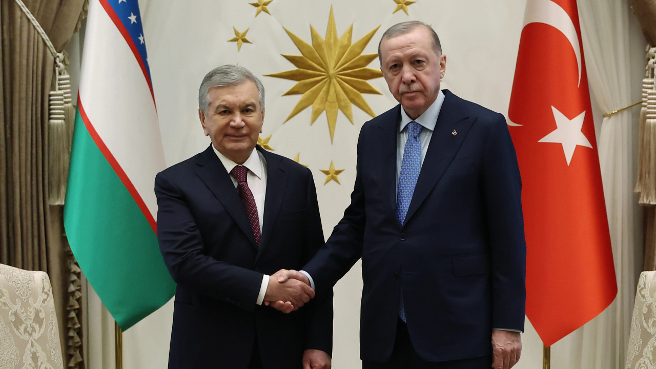 Cumhurbaşkanı Erdoğan’dan, Özbekistan Cumhurbaşkanı Mirziyoyev ile Ortak Açıklama