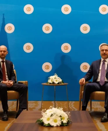 Fidan ve Barrot Ankara’da Görüştü