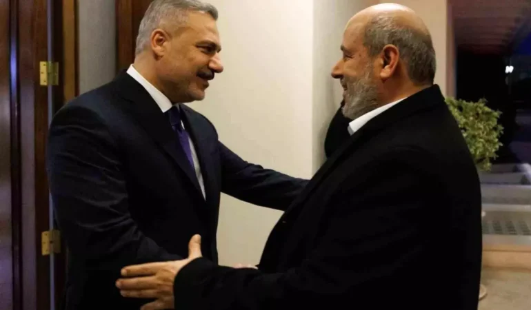 Hakan Fidan, Hamas Heyeti ile Görüştü