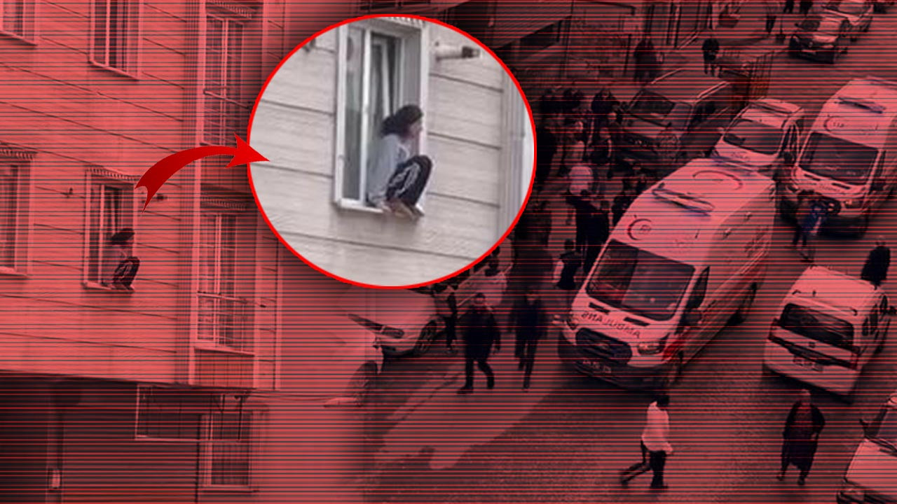 Esenyurt’ta Korku Dolu Anlar: Darbedilip Eve Kilitlenen Kadın Kendini Camdan Attı