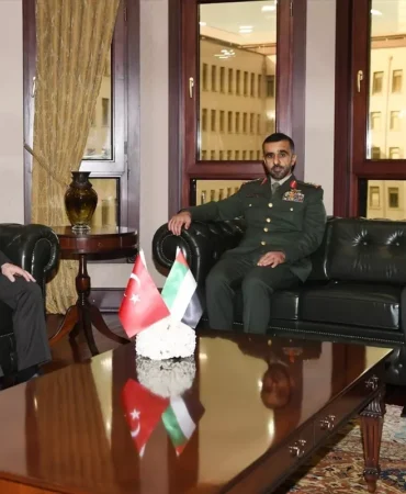 Genelkurmay’da BAE Komutanı Kabulü
