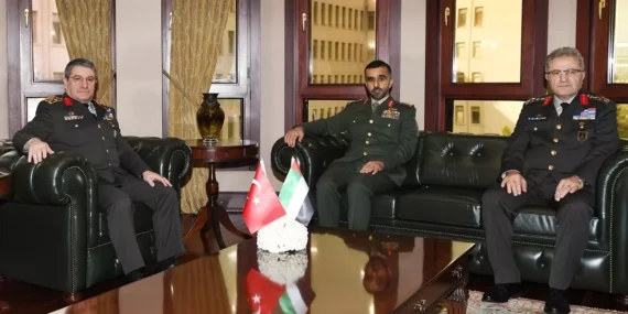 Genelkurmay’da BAE Komutanı Kabulü