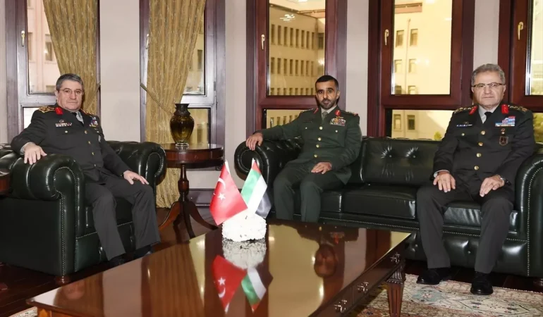 Genelkurmay’da BAE Komutanı Kabulü