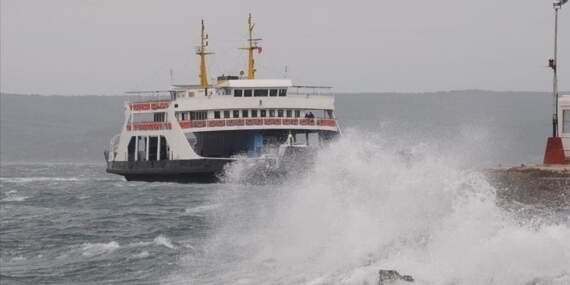 Güney Marmara’da Feribot Seferlerine Olumsuz Hava Engeli