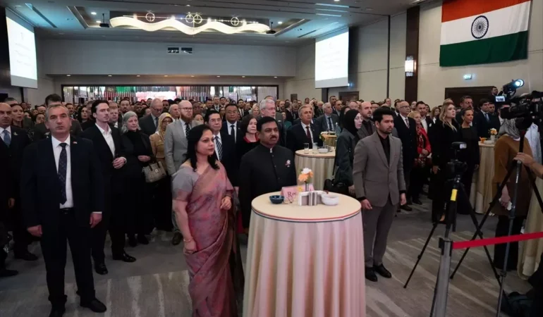 Hindistan’ın 77. Cumhuriyet Bayramı Ankara’da Kutlandı