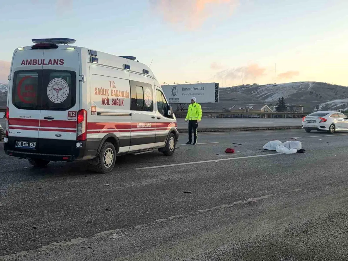 Elmadağ’da Trafik Kazası: 1 Ölü
