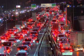 Mesai Çıkışı Çilesi… İstanbul’da Trafik Kilitlendi