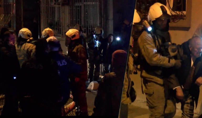 Kadıköy’de 4 Katlı Binada Facia! Mahsur Kalanları İtfaiye Kurtardı, Yaralılar Var