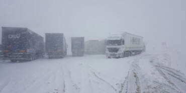 Kar ve Tipi Nedeniyle Kayseri-Malatya Kara Yolu Kapandı